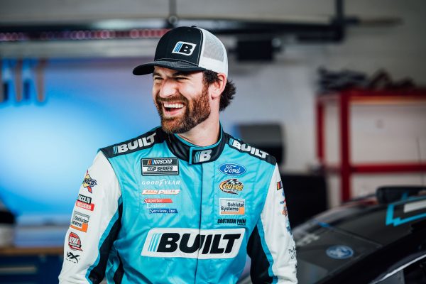 NASCAR Driver Corey Lajoie poses for promotional photos for his new Builtbar sponsorship at the GoFas Racing mechanic shop in Mooresville, NC on Thursday, June 4, 2020. (Photo by John Paul Van Wert, JPVW Productions)